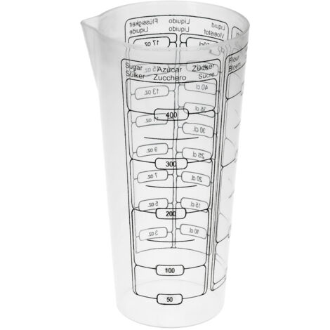Verre doseur Oryx 500 ml. 8.5x6x16cm.