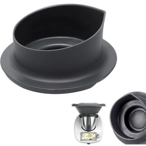 Verre doseur Vorwerk pour Thermomix TM5 et TM6 - Accessoire Thermomix, résistant à la chaleur et au froid, couvercle avec marquage 100 ml et 50 ml
