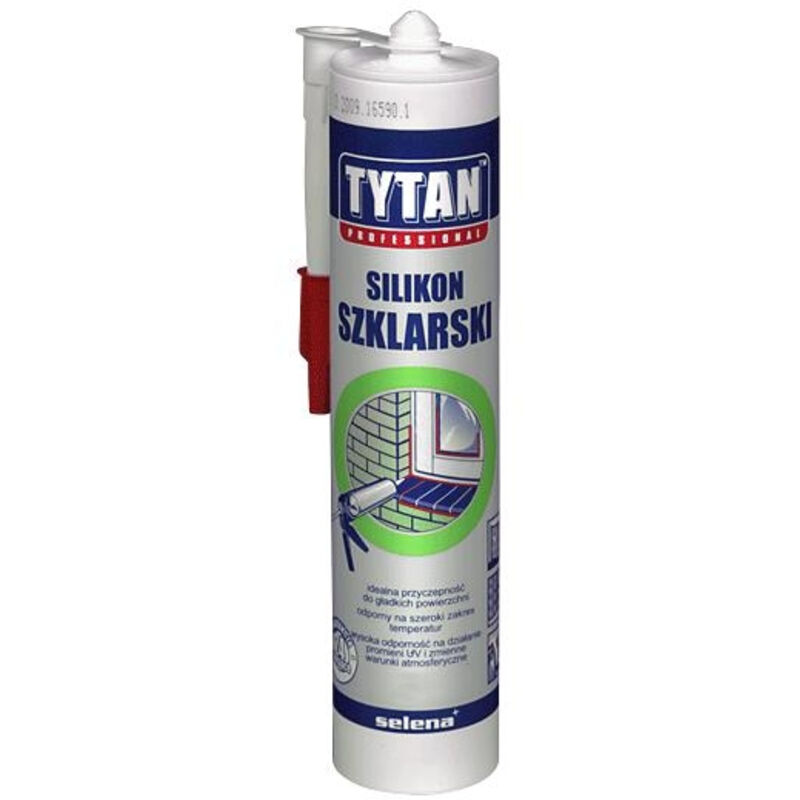 Verre Et Aquarium Silicone Titan 280ml Blanc