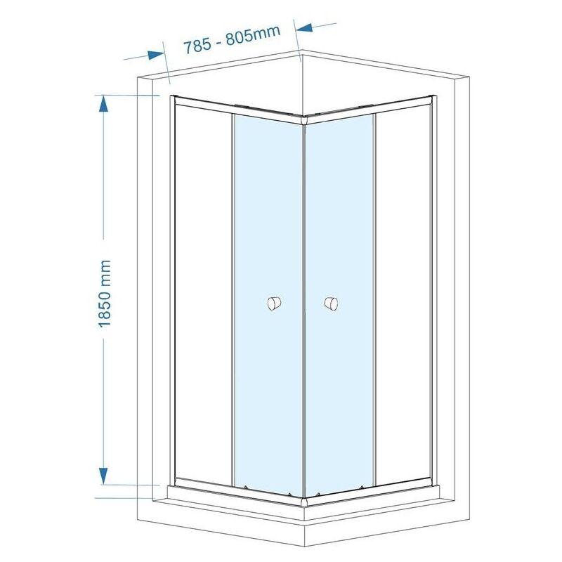 Verre HLF808 à une partie mobile