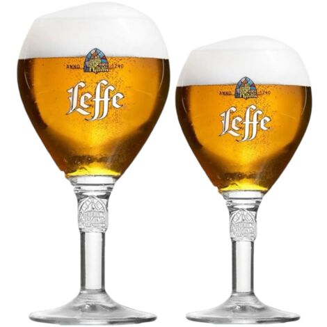 Verre Leffe - Demi-pinte - Verre à bière belge