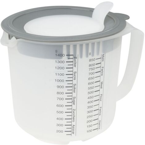Verre mélangeur et doseur en plastique de 1,4 litre Dr.Oetker