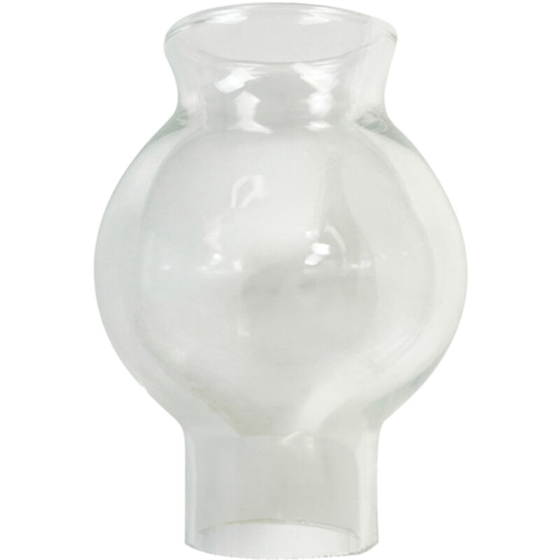 Verre Pigeon translucide pour lampe à pétrole Tibelec