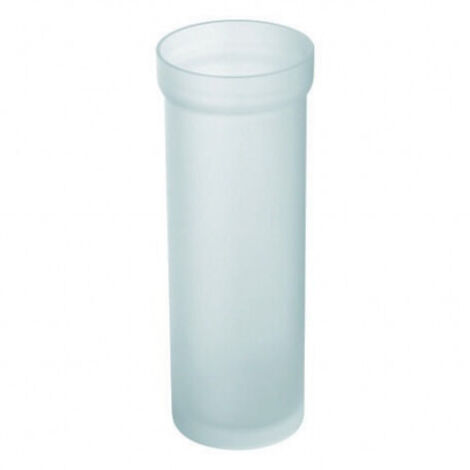 Verre Porte Balai Brosse chroméé