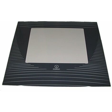 VERRE PORTE FOUR 413 X 493 MM BLANC POUR CUISINIERE INDESIT - C00082169