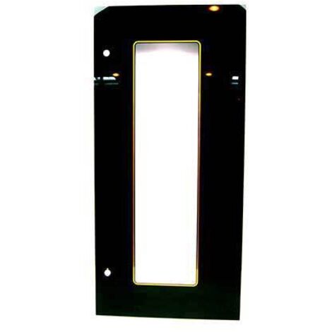 VERRE PORTE FOUR INOX +SQUAD. POUR FOUR ARISTON - C00094595