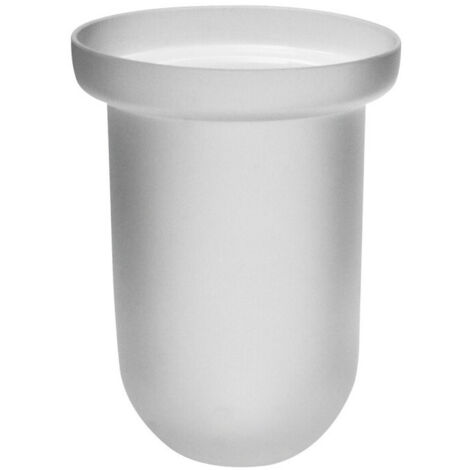 Verre pour brosse LINEA Verre en crystal satiné