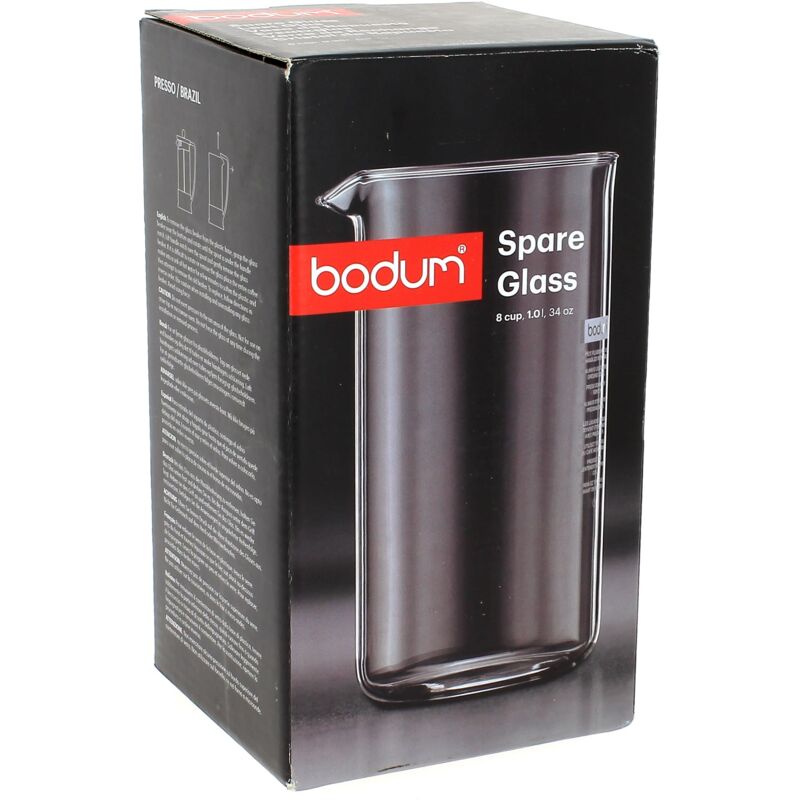 Verre pyrex 8 tasses - cafetiere