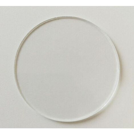 Verre rond incolore de soudure 50mm – Norme EPI – Protection contre éclats de soudure – Pour soudeurs professionnels – Soudo Metal