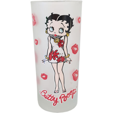 Verre sablé Betty Boop La Vingtaine