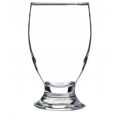 Verre sur pied, transparent, 300 ml