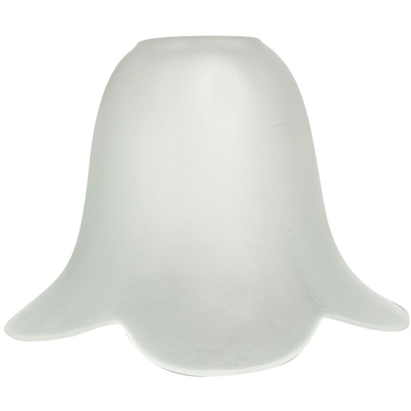 Verre Tulipe Satiné Blanc – Éclat Pur et Élégance pour Lustres et Appliques Tibelec