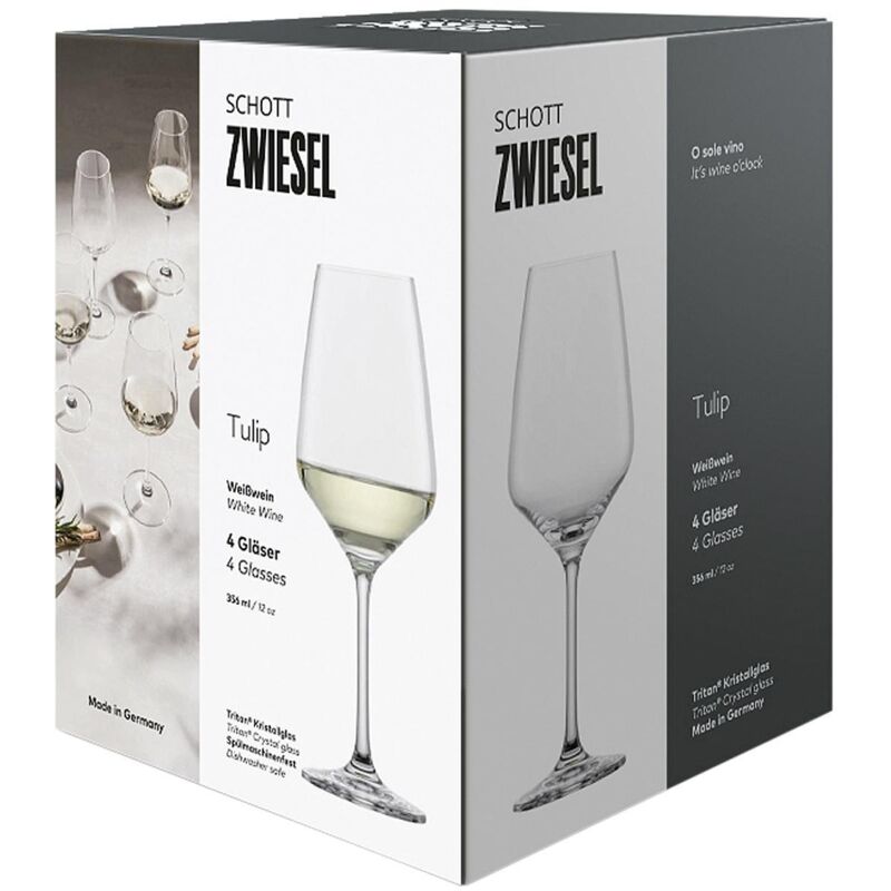 Schott Zwiesel Weißweingläser Tulip 356 ml 4er Set
