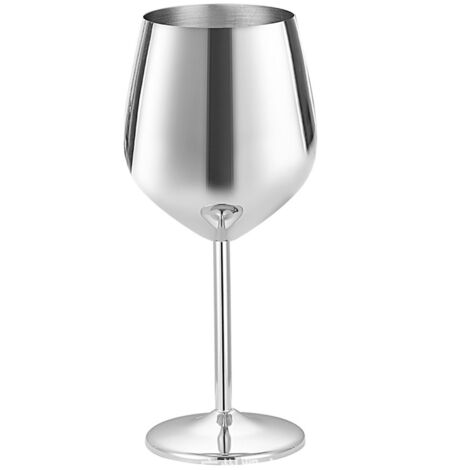 Verres à vin incassables en inox pour extérieur
