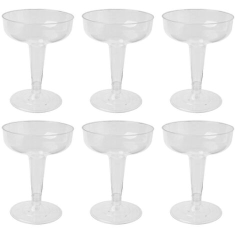 Verres à vin pour piscine, verres à vin en plastique incassables, polyvalents et incassables