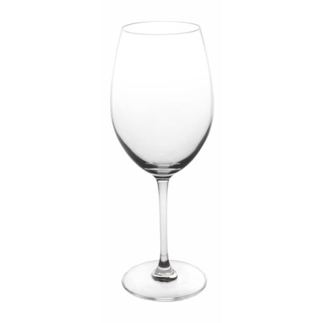 Verres à Vin Rouge en Cristal Novello 470ml - Lot de 6 - Olympia