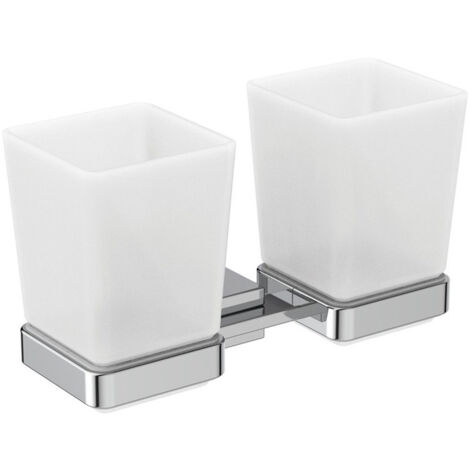 Verres gobelets IOM SQUARE chrome IDEAL STANDARD