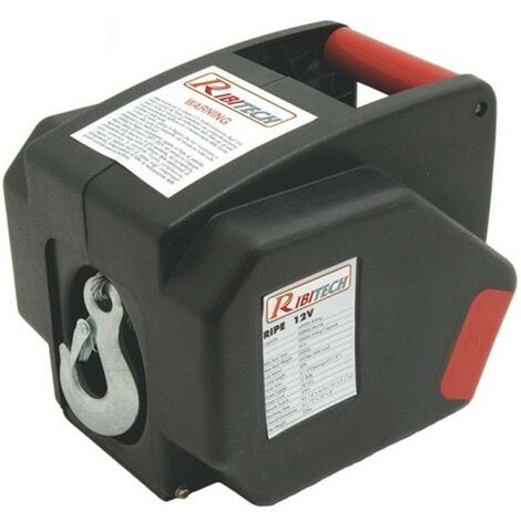 VERRICELLO ARGANO ELETTRICO 12 VOLT PARANCO RIBIMEX RIBITECH CON TELECOMANDO