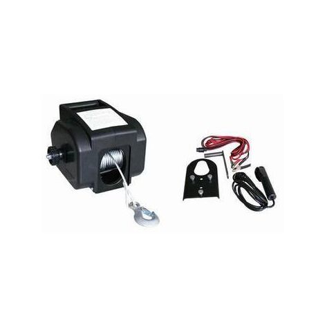 Verricello/Argano/Paranco elettrico 12V 2000 lbs con telecomando