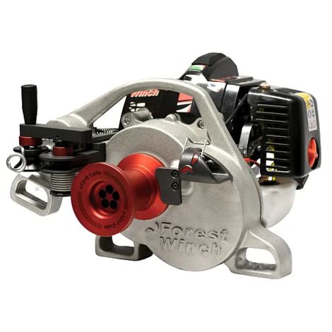 Verricello forestale Docma VF105 Red winch con motore a scoppio 54,80cc