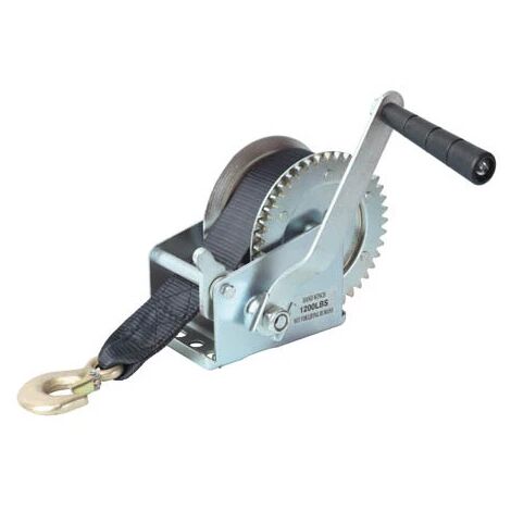 VERRICELLO MANUALE A CINGHIA 7mt ARGANO PARANCO PORTATA MAX 540KG RIBIMEX