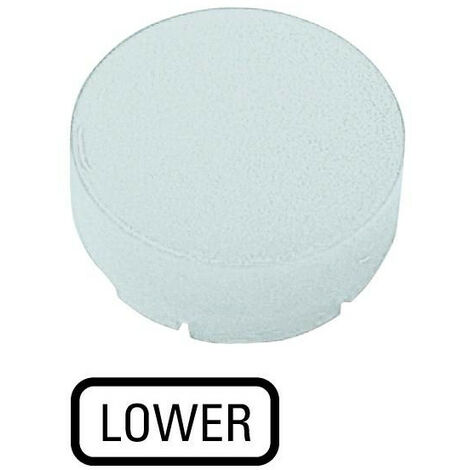 Verrine pour boutons-poussoirs saillante blanche LOWER EATON M22-XDLH-W-GB18