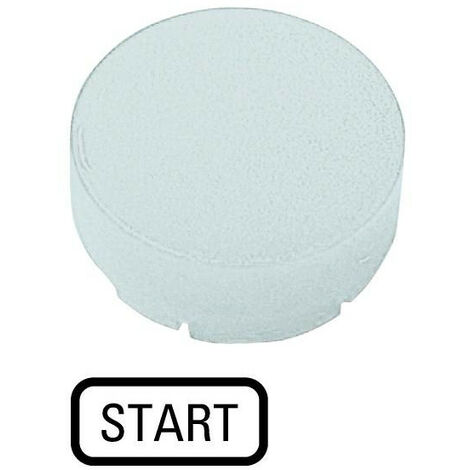 Verrine pour boutons-poussoirs saillante blanche START EATON M22-XDLH-W-GB1