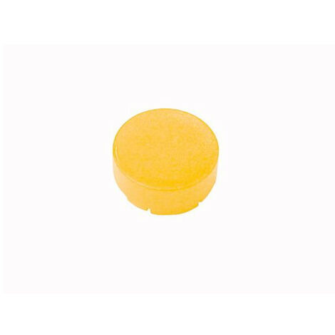 Verrine pour boutons-poussoirs saillante jaune sans inscription EATON M22-XDLH-Y