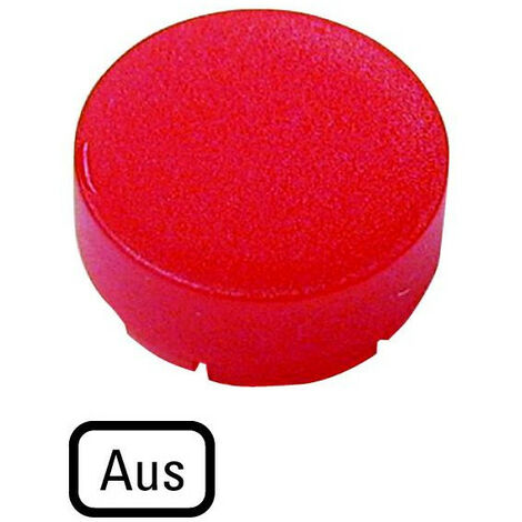 Verrine pour boutons-poussoirs saillante rouge ARRET EATON M22-XDLH-R-D5