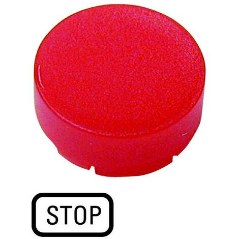 Verrine pour boutons-poussoirs saillante rouge STOP EATON M22-XDLH-R-GB0