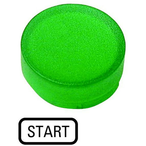 Verrine pour boutons-poussoirs saillante verte START EATON M22-XDLH-G-GB1