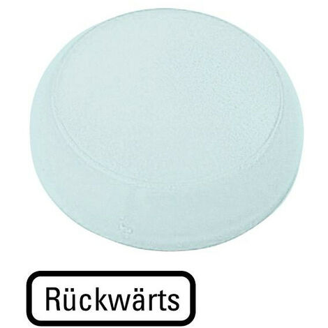 Verrine voyant lumineux blanc plate A REBOURS EATON M22-XL-W-D16