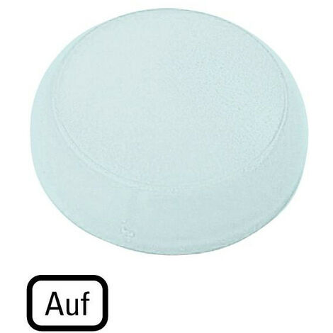 Verrine voyant lumineux blanc plate AUF EATON M22-XL-W-D3