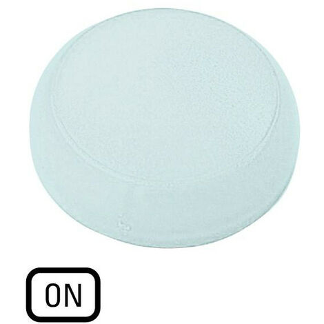 Verrine voyant lumineux blanc plate ON EATON M22-XL-W-GB6