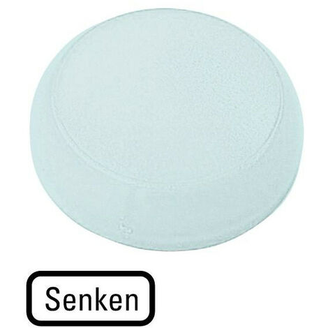 Verrine voyant lumineux blanc plate SENKEN EATON M22-XL-W-D18