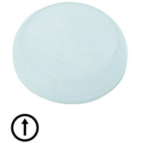 Verrine voyant lumineux blanc plate symbole flèche EATON M22-XL-W-X7