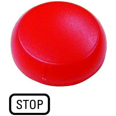 Verrine voyant lumineux rouge plate STOP EATON M22-XL-R-GB0