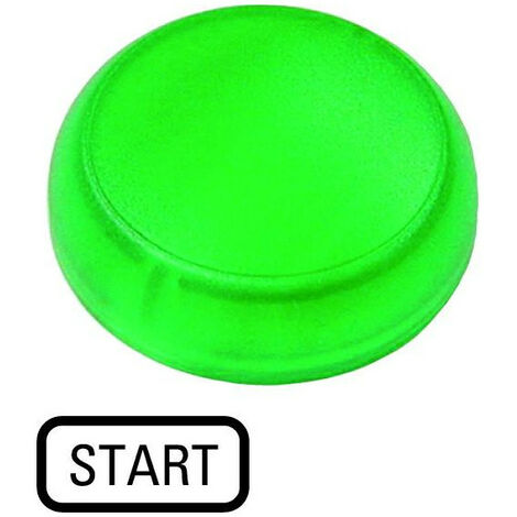 Verrine voyant lumineux vert plate START EATON M22-XL-G-GB1