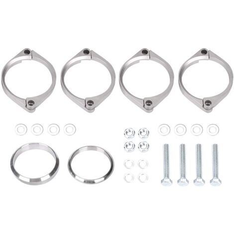 Verrostet auspuff flansch schalldämpfer zurück kasten reparatur klemmhalterungen fit für e46 m3 reparatur flansch auspuff