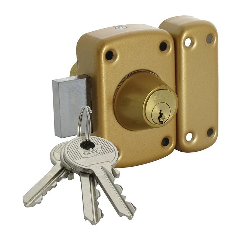 Verrou city 160 à 2 entrée ghb cylindre de 30mm - iseo - 11260301