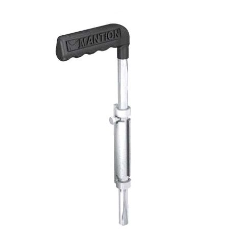 Accessoire pour portail  verrou a visser 14 x 300 mm