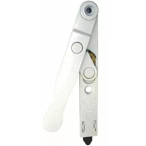 VERROU A LEVIER T16 L430 BLANC BR G-16890-43-0-7