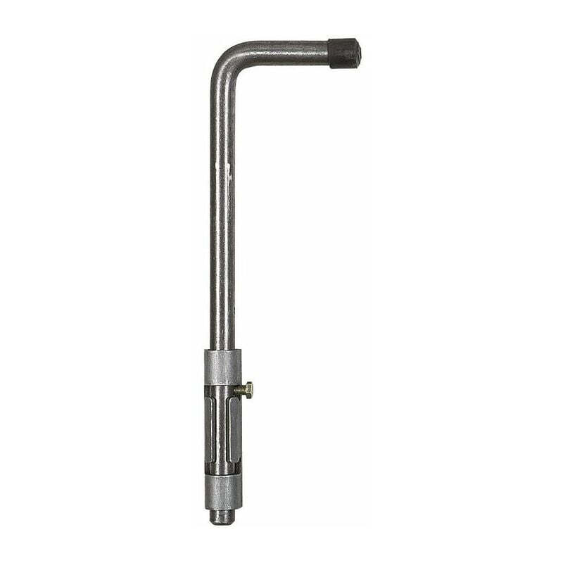 Verrou acier à souder à pêne long - 500 mm - Bourg Industries