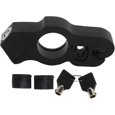 Verrou antivol pour guidon moto - Bloqueur de poignée lourd pour frein et accélérateur, compatible poignées 37mm