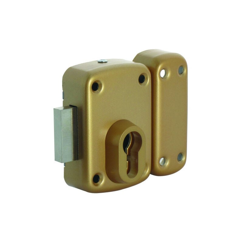 Finish - Verrou arnov pour cylindre européen Blanc Blanc Bronze