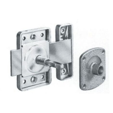 Verrou automatique WC - ASSA ABLOY VACHETTE Argent 45                                                                 Chromé  A visser              45