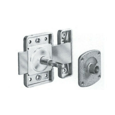 Verrou automatique WC - ASSA ABLOY VACHETTE Argent 45                                                                 Chromé  A visser              45