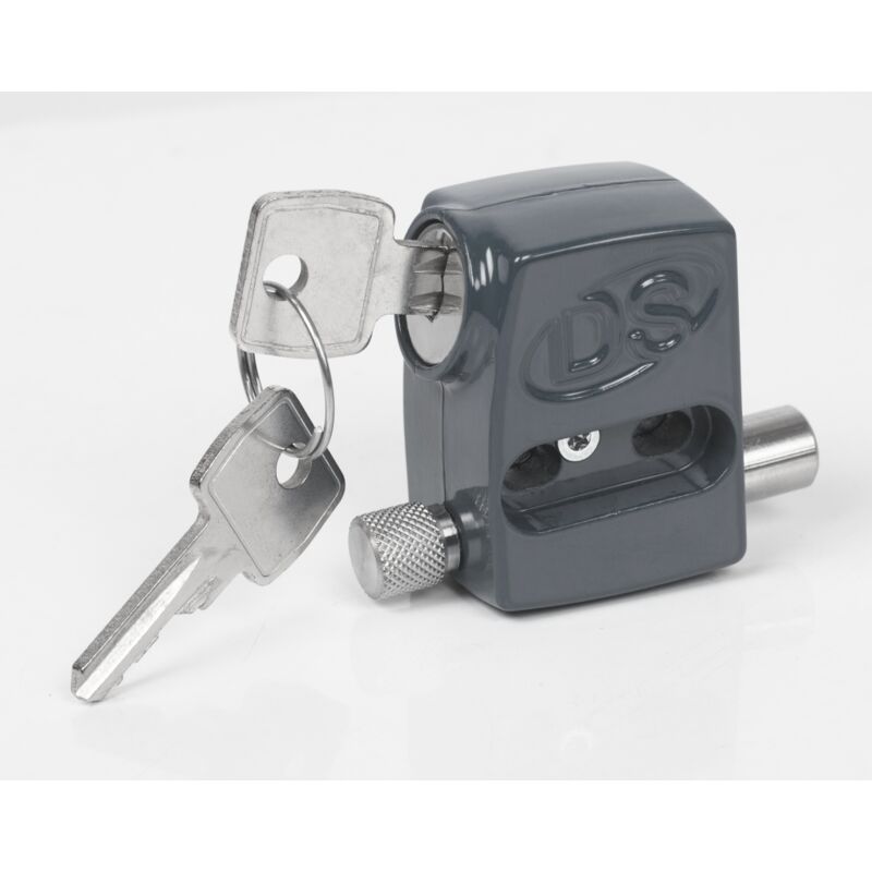 Verrou baie coulissante Gris anthracite