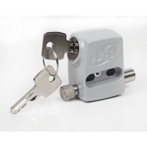 Verrou Baie Coulissante Gris Gris Ds003 3