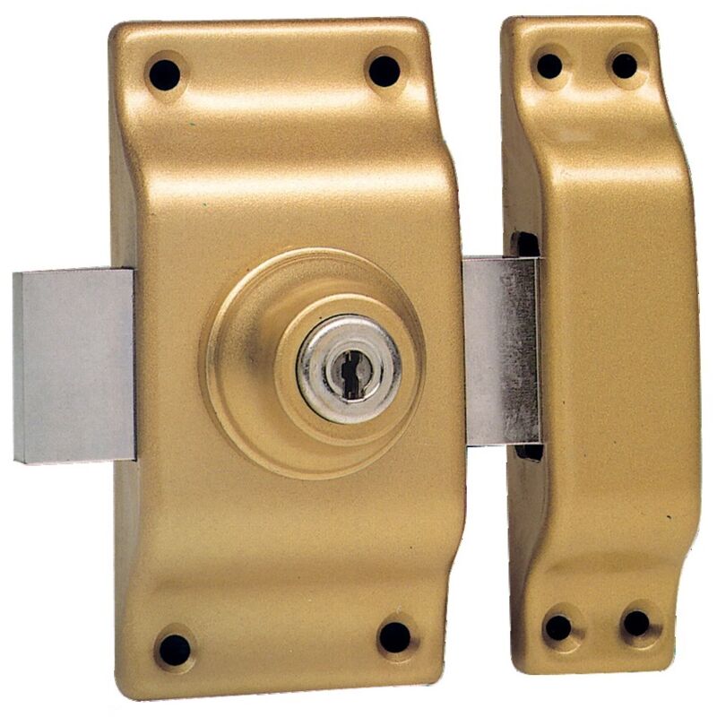 Bricard - Verrou à double entrée bloctout bronze 520040